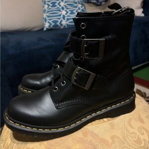 Doc Martins Buckle Boots New Woman’s Sz 11